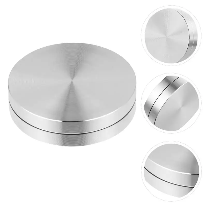 Cake Stand Cake Turntable 1pc Cake Stand Rotating Cake Turntable Aluminium Alloy Revolving Stand For Cupcake Pastry Decorating Supplies Cupboard