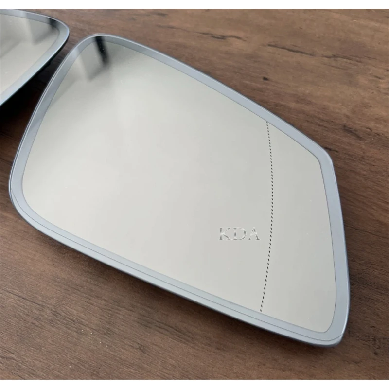 BMW 5 6 7 E60 F10 F18 GT F07 F06 F01 F02용 왼쪽 또는 오른쪽 4핀 유선 자동 조광 눈부심 방지 열선 내장 백미러 유리