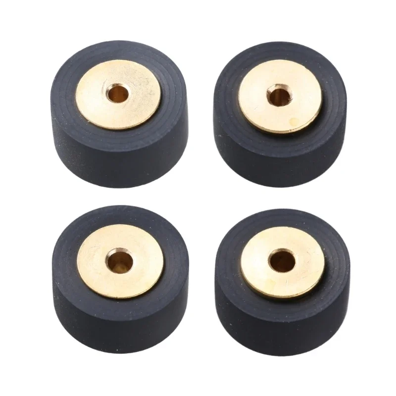 Rubber Pinch Roller Cartridge Radio Tape Recorder Movement Cassette Deck Pressure Belt Wheel 13.5x8x6.5/13.5x7x6.5mm