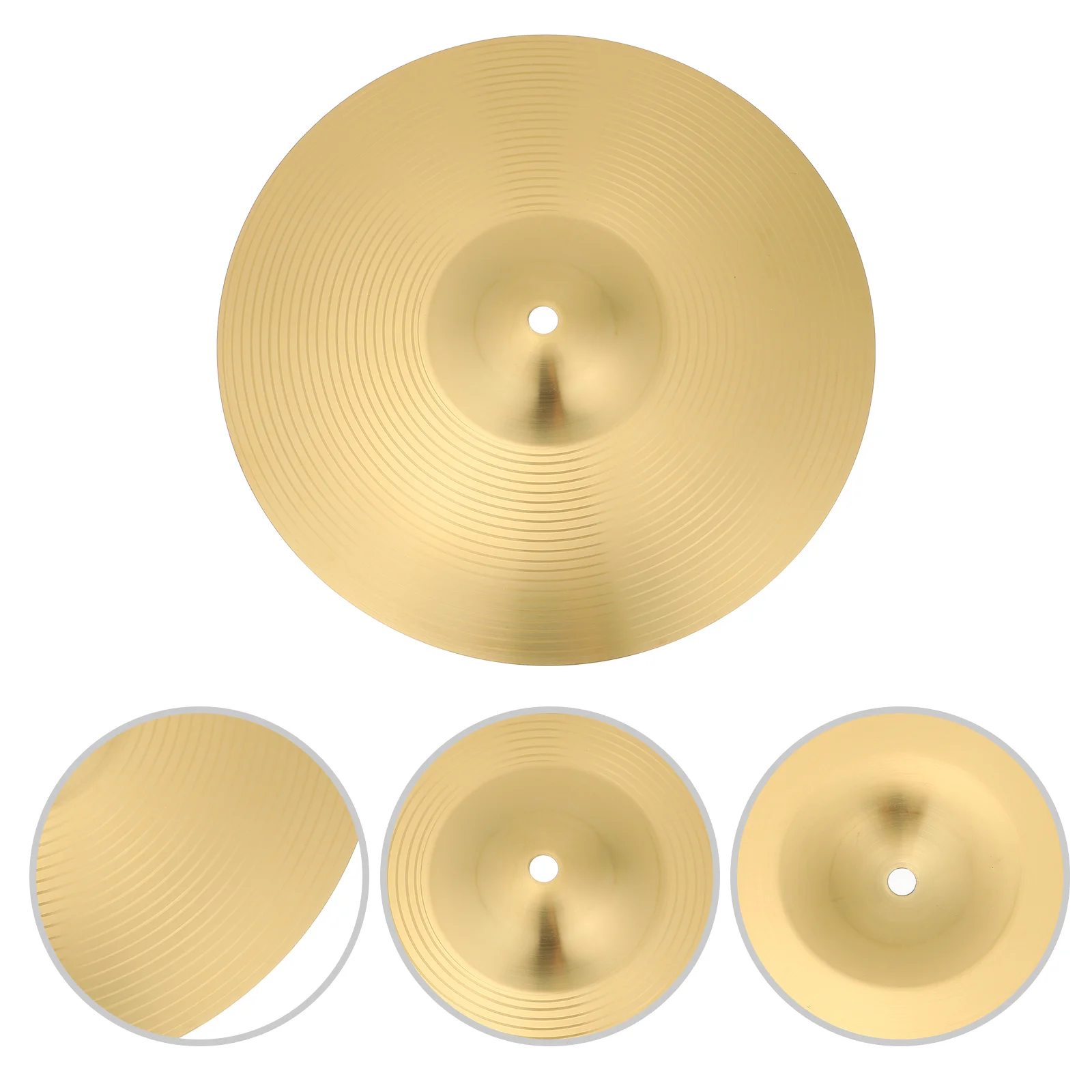 

Cymbal For Metal Drum Cymbal Cymbal Accessory Kits Professional Replace Cymbals Percussion Instrument Part Accessory Beginner