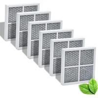 Filtre à air de réfrigérateur 6 pièces pour LG LT120F et Kenmore Elite 46-9918, 469918 ,9918,ADQ 73334008   Filtre à air à charbon actif 1