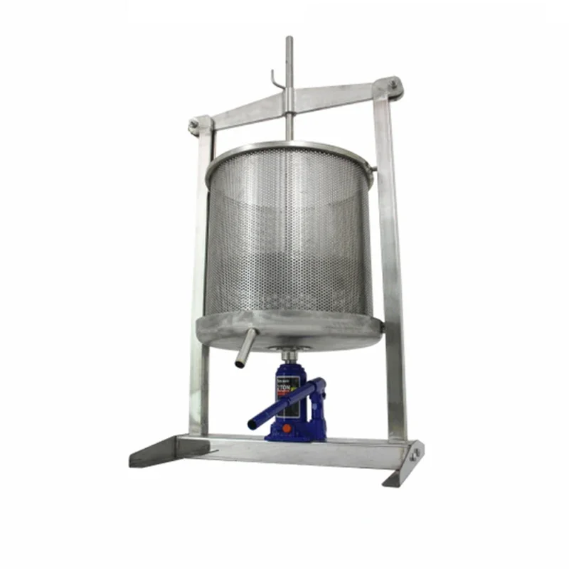 

Stainless steel squeezer wine residue separation juicer fruit squeezer with lifting jack press juicer squeezer