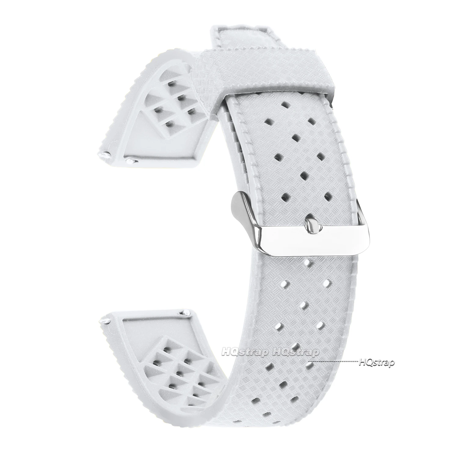 Tropic Waterproof Silicone Quick Release Watch Strap, 20mm/22mm