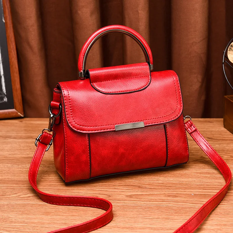 

Cross-mirror Fashion Retro Handheld Small Bag Women's Spring and Summer 2023 New Fashion Simple One Shoulder Crossbody Bag