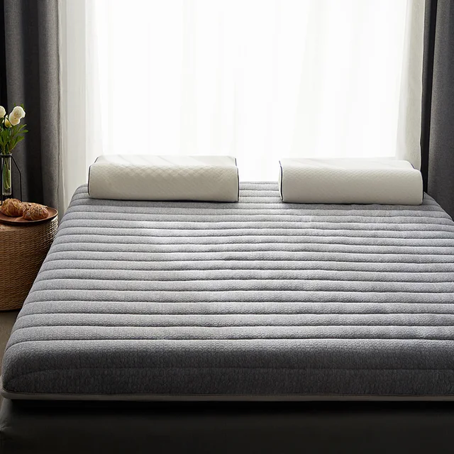 Folding Mattresses 5cm Bed Mat Plus Thick Latex Bedroom Furniture