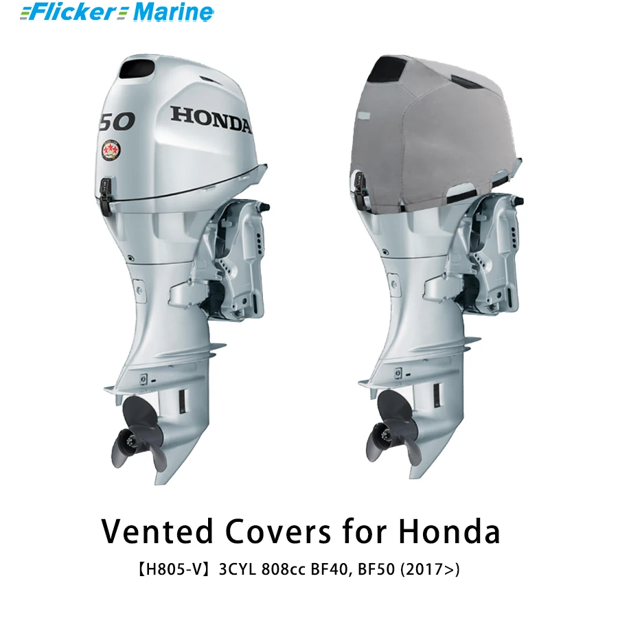 Flickermarine Ventilation Covers for Honda 50hp Outboard Engines BF40,BF50()