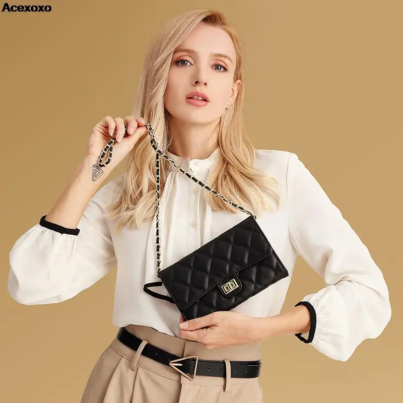 

Fashion multi-color mobile phone bag casual crossbody