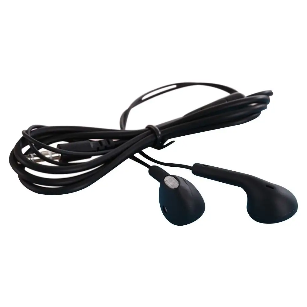 High-Quality 3.5mm Stereo In-Ear Earphones with Microphone and Enhanced Bass