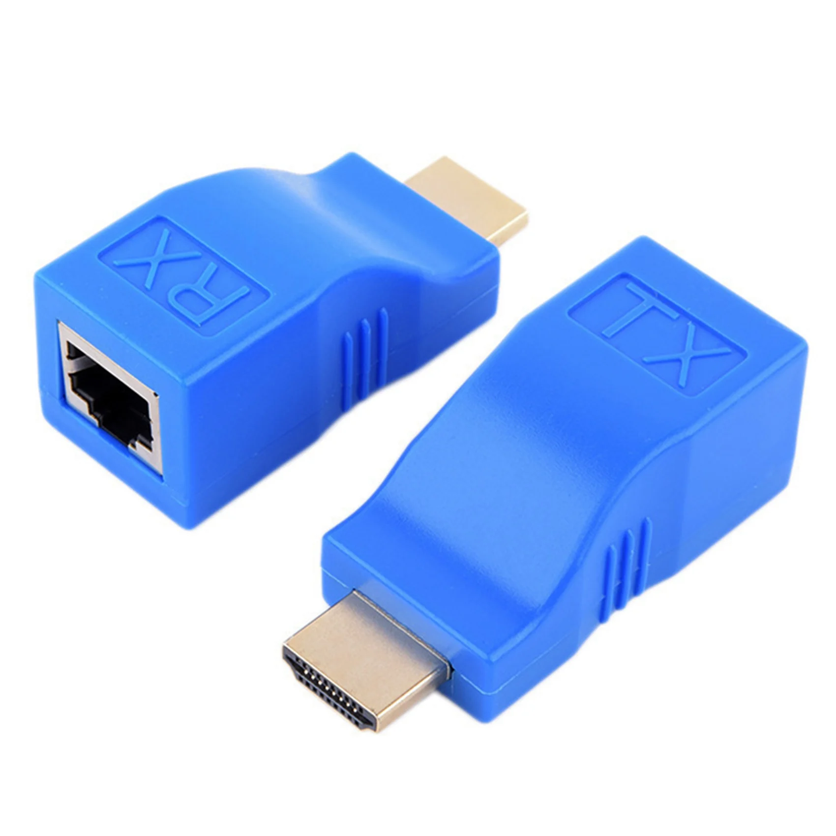 Extender Hdmi 1080P Porte Rj45 Rete Lan Estensione Hdmi Fino A 30M Su Cavo Ethernet Lan Cat5E / 6 Utp Per Hdtv Hdpc