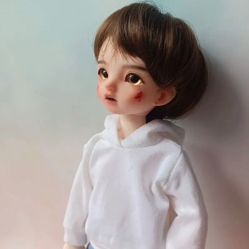 

New 30cm Boy Bjd Doll Full Set 1/6 Makeup Change 3D Eye Fashion Clothes Diy Girl Toys Dress Up Birthday Gift