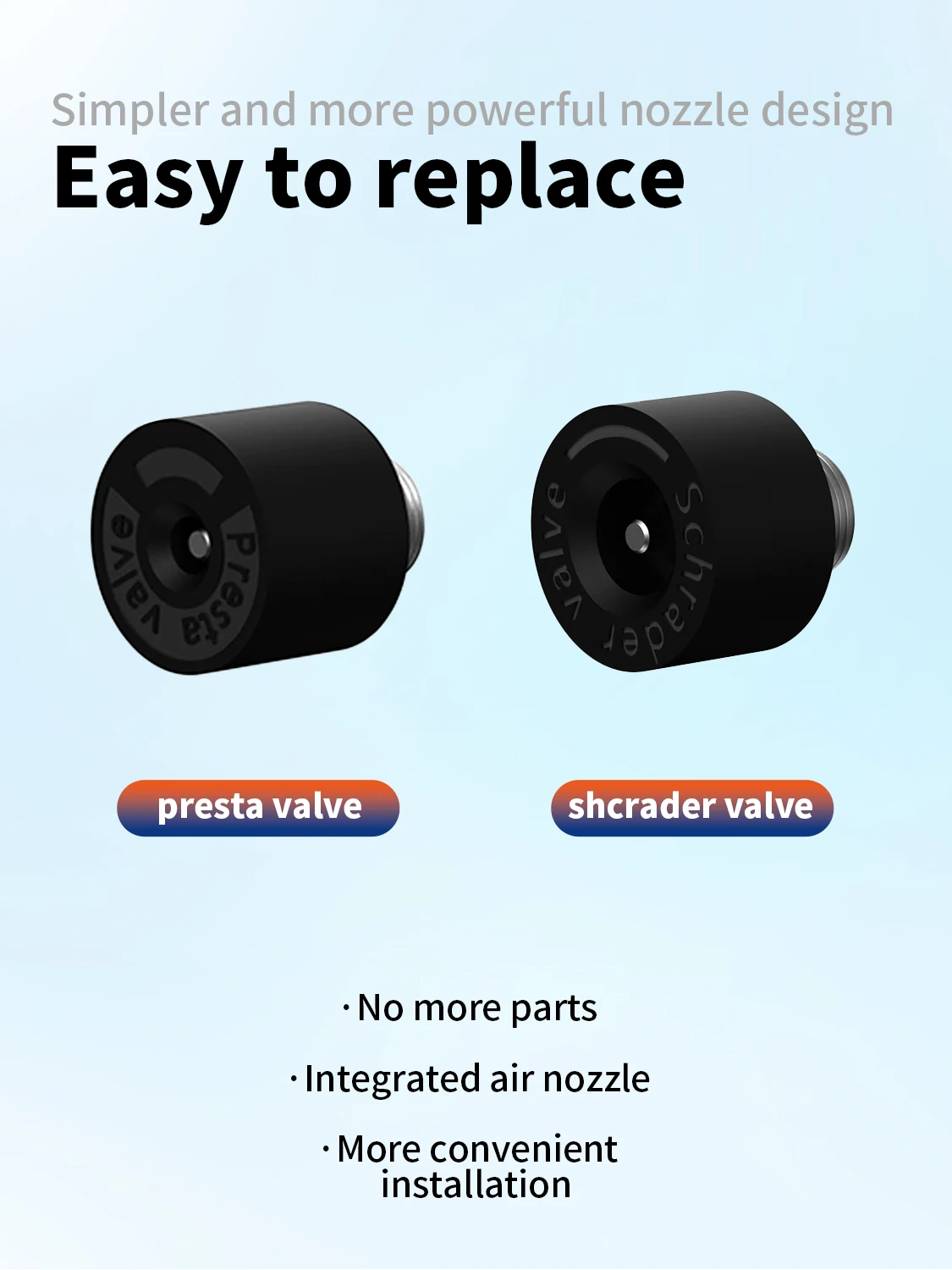 Bicycle Air Pump 100PSI Portable Tire Inflator Bike Acccessories Tire Inflator A