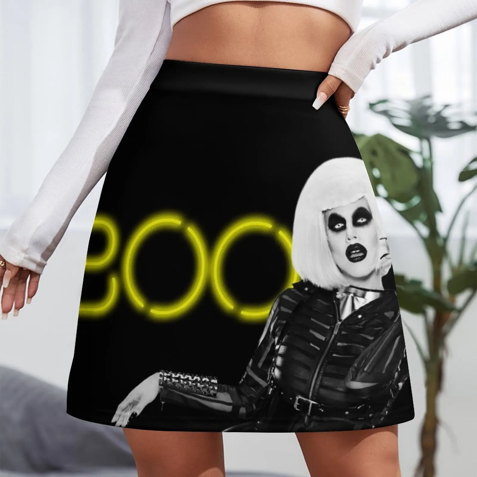 Boo! - Sharon Needles Mini Skirt kawaii clothes midi skirt for women luxury clothes women korean style clothes women 2024