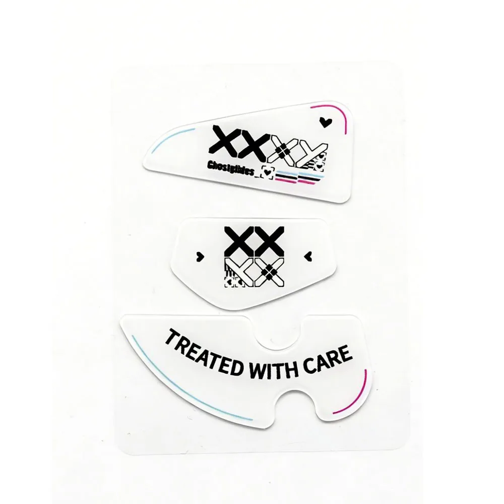 둥근 곡선형 가장자리 마우스 피트 스키트는 로지텍 MX 마스터 4와 호환됩니다. 무선 게이밍 마우스 피트 교체 부드러운 교체용 부품입니다.