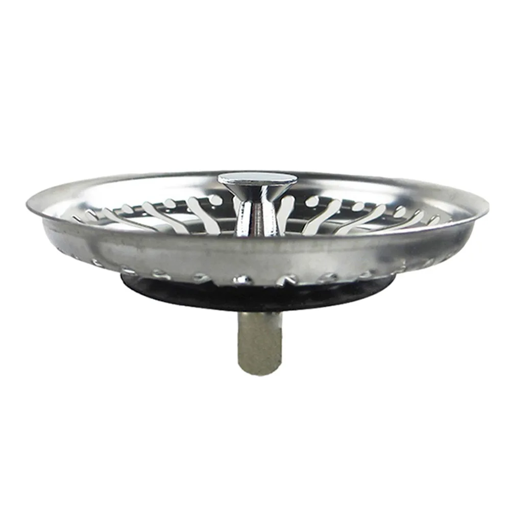 Kitchen Sink Strainer Plug Stainless Steel Material Perfect Fit for 84mm 86 3mm Sinks Kitchen Accessories Anti-clog Floor Drain 4