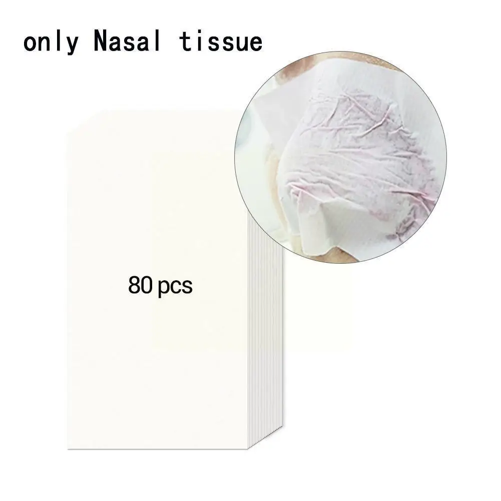 

LANBENA 80PCS Paper Blackhead Remover Tools Blackhead Stickers Removal D1C0