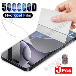 5 - Pack Full Coverage Hydrogel Screen Protector Films for 5 Pcs Hydrogel Film (For iPhone 17 Air)