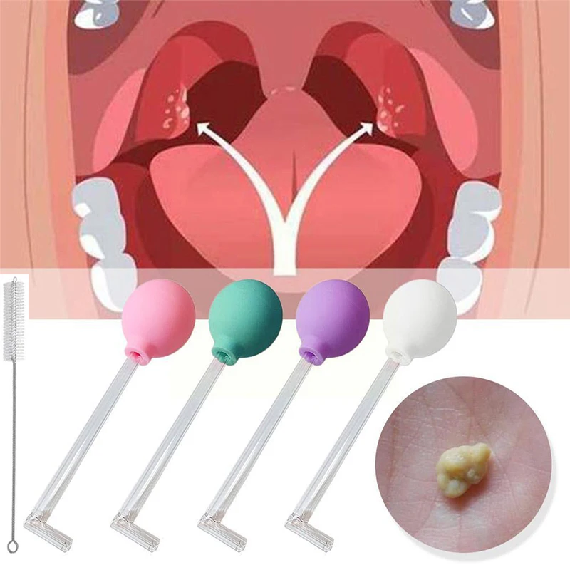 Manual Ear Wax And Tonsil Stone Cleaning Suction Ball Cleaner_voghion.com