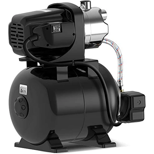 TDRFORCE 1.6 HP Shallow Well Pump with Pressure Tank 1030GPH Stainless  Steel Jet Pump Automatic Booster System - AliExpress