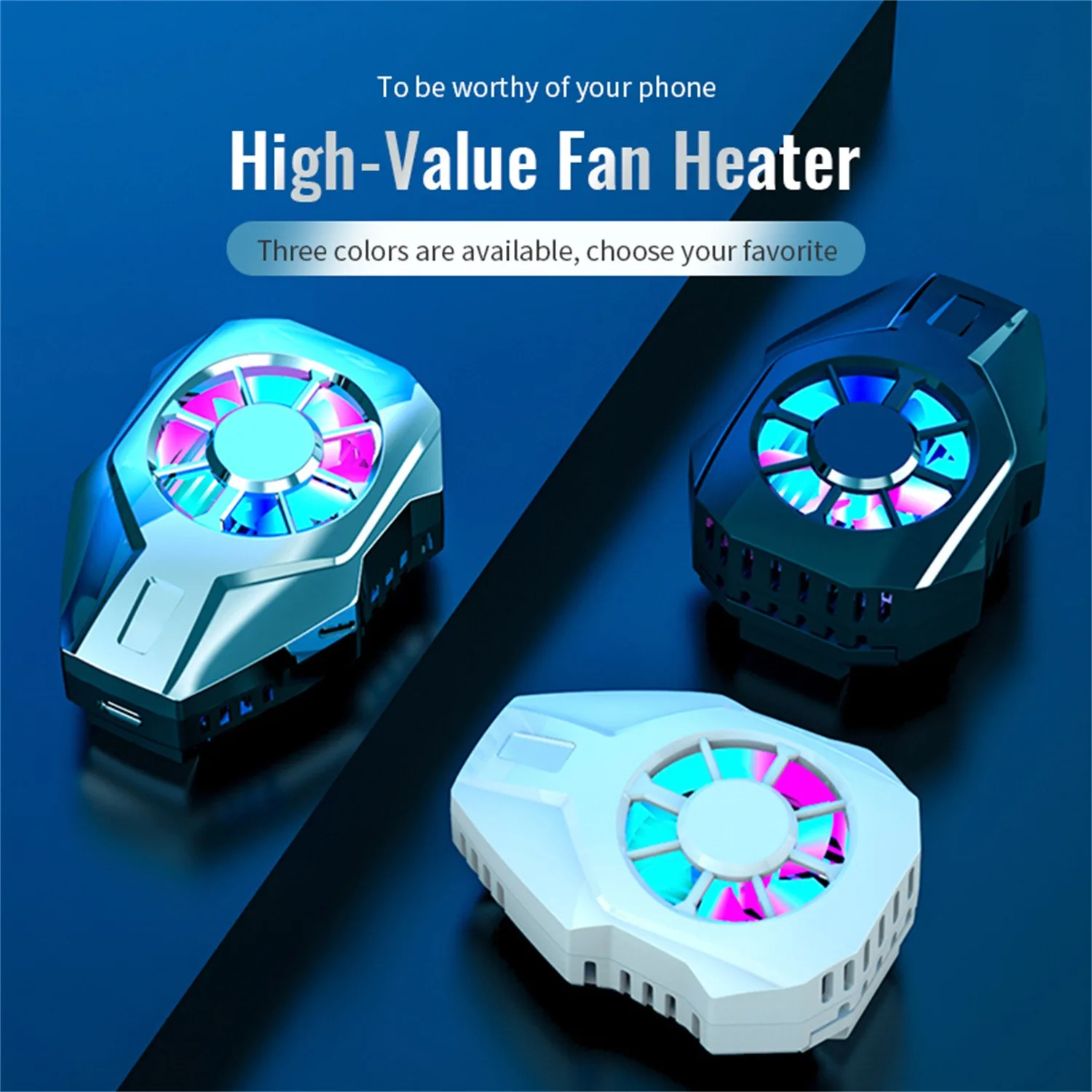 Universal Mini Mobile Phone Cooling Fan Radiator Turbo Hurricane Game  Cooler Cell Phone Cool Heat Sink Portable Cooling Fan - AliExpress