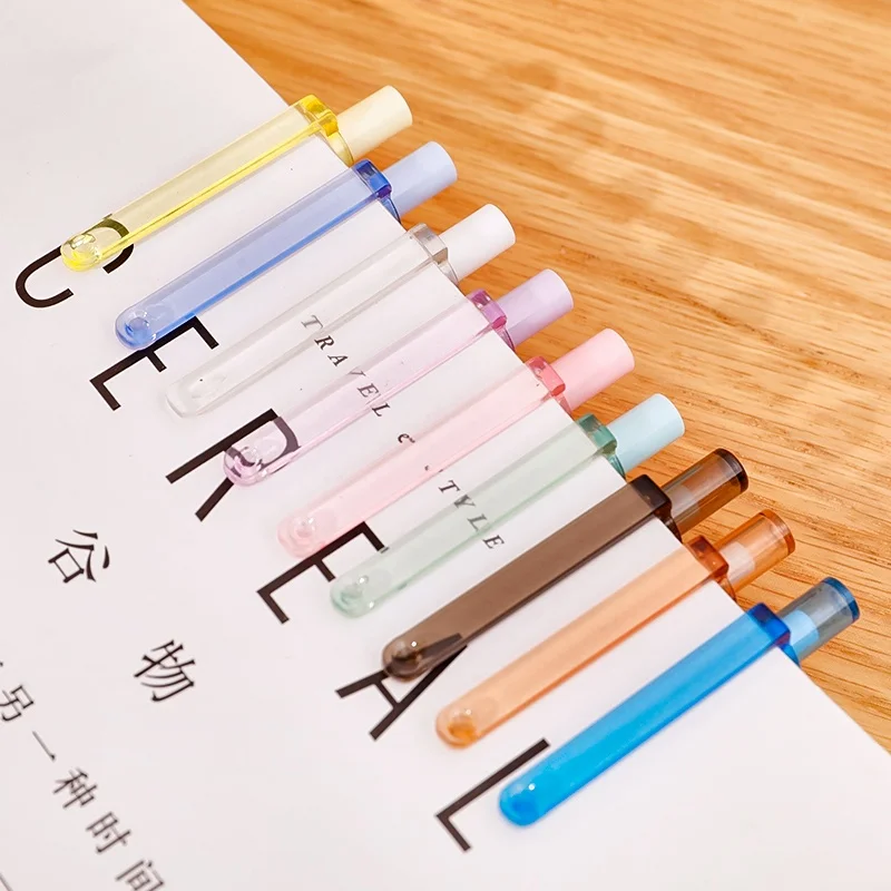 6 teile/schachtel kreative bunte Gel-Stifte für Kinder Mode Büro Schule Signieren Stifte – Detail 9