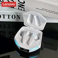 Choice Lenovo XT53 Upgrade Bluetooth 5.4 Earphone Low Latency Wireless Gaming Earbuds LED Display Waterproof Headphones with Mic - Image 4