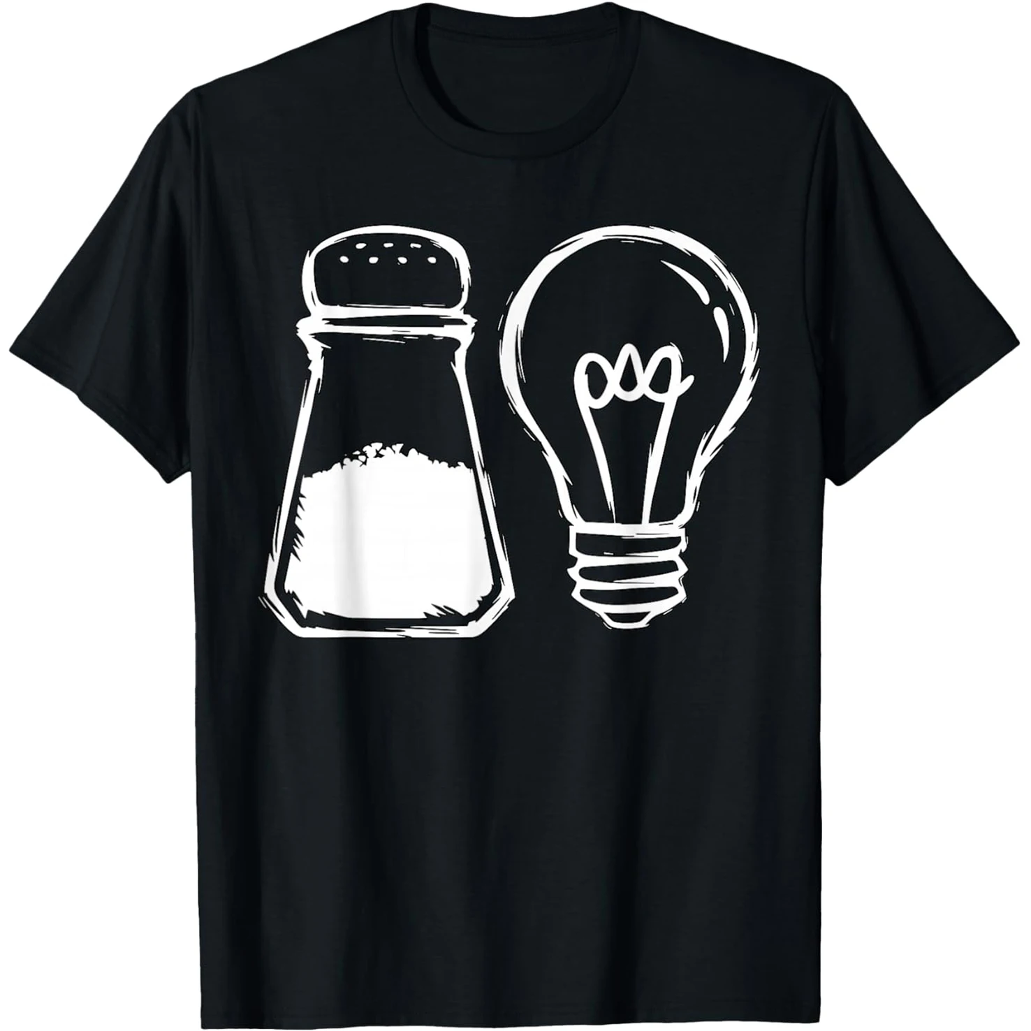 Be These Salt Light Christian Faith Bible Quote T-Shirts für Herren, Baumwolle, Humor, Streetwear, kurzärmelig, Unisex, lockere Kleidung