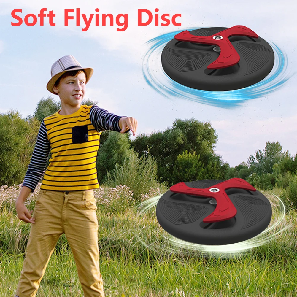 Flying Disc for Children Adult Boomerang Toys Outdoor Playing Flying Saucer Game Disc Pool Beach Outdoor Sports Soft