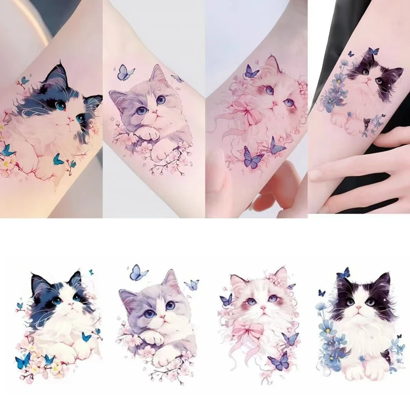 Mamotk ピンバッジ(Cat) タトゥーシール Mamotk ピンバッジ(Cat
