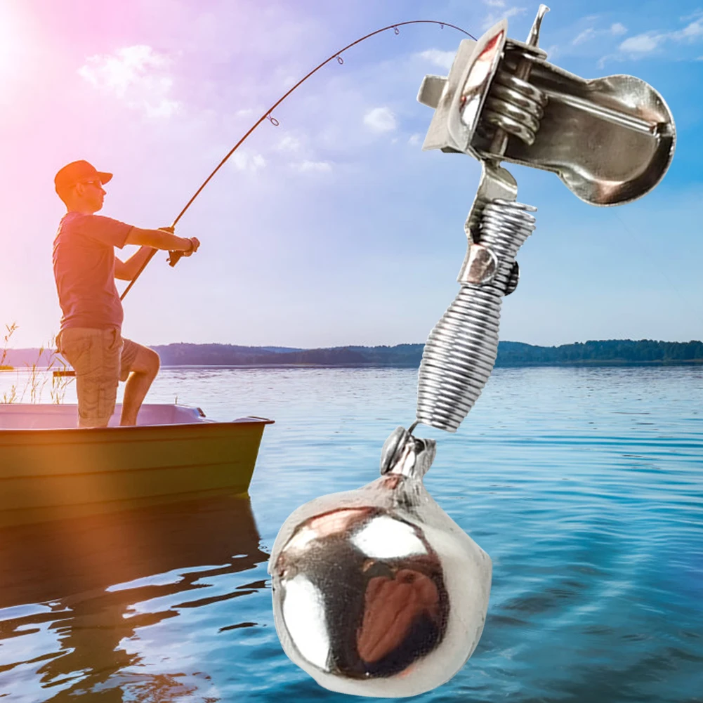 Metal Fish Alarm Bells Adjustable Fishing Rod Bite Bait Alarm Portable  Tackle Anti-corrosion Anti-rust Fishing Accessories