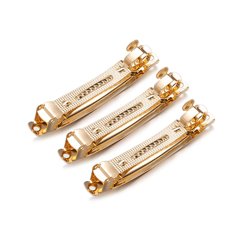 10 stücke 80/100mm Metall Französisch Haars pange Haars pangen für DIY Alligator Haarnadel Bogen Snap Pferdes chwanz Halter Schmuck Herstellung Zubehör – Detail 3