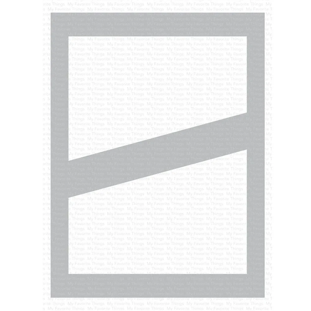 

New Arrival Holiday Decoration Layering Chart Scrapbooking Embossing Die DIY Smart Mask - Diagonal Center Strip Greeting Cards