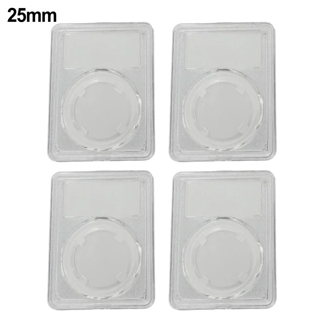 100 Münzkapseln Mit EVA-Dichtungen – 4 Größen (20/25/27/30 Mm), Transparent, Mit Aufbewahrungsbox, Für Sammler