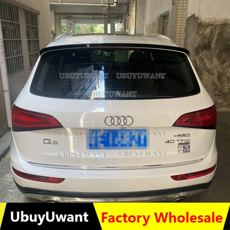 

Высококачественный задний спойлер из АБС-пластика для Audi Q5 2011-2018, крышка багажника, Стайлинг автомобиля