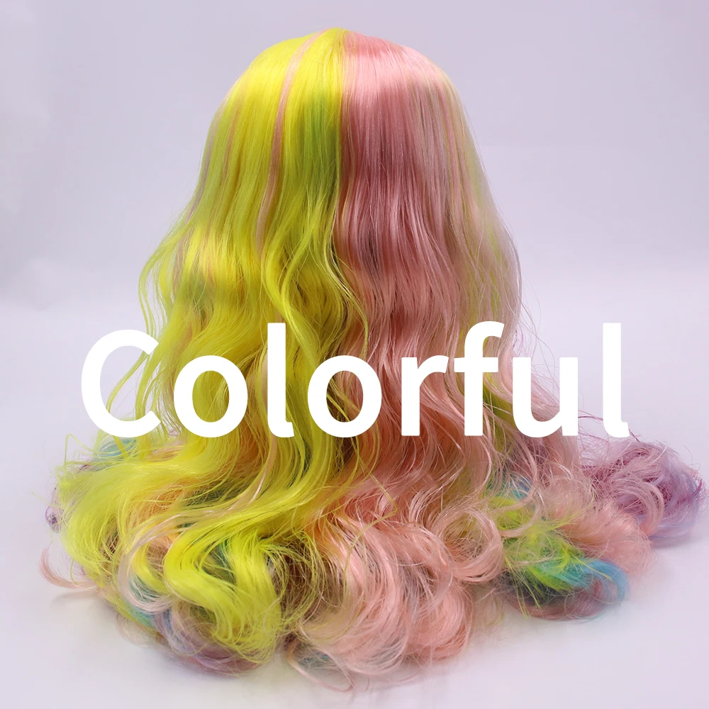 Blyth doll 1/6 wig RBL scalp Including Hard Endoconch Dome Joint Body BJD Toys Gift SD