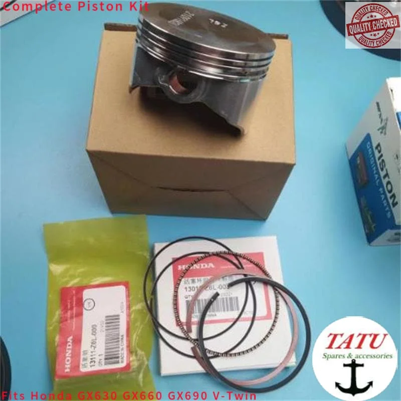 Kit de pistão gx630 78mm 0613a-z6l-000 para honda gx690 24hp vtwin