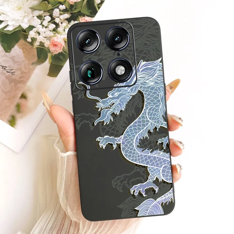 Cute Cartoon Cat Soft Silicone Shockproof Bumper Case - Air Pro Phone Shell