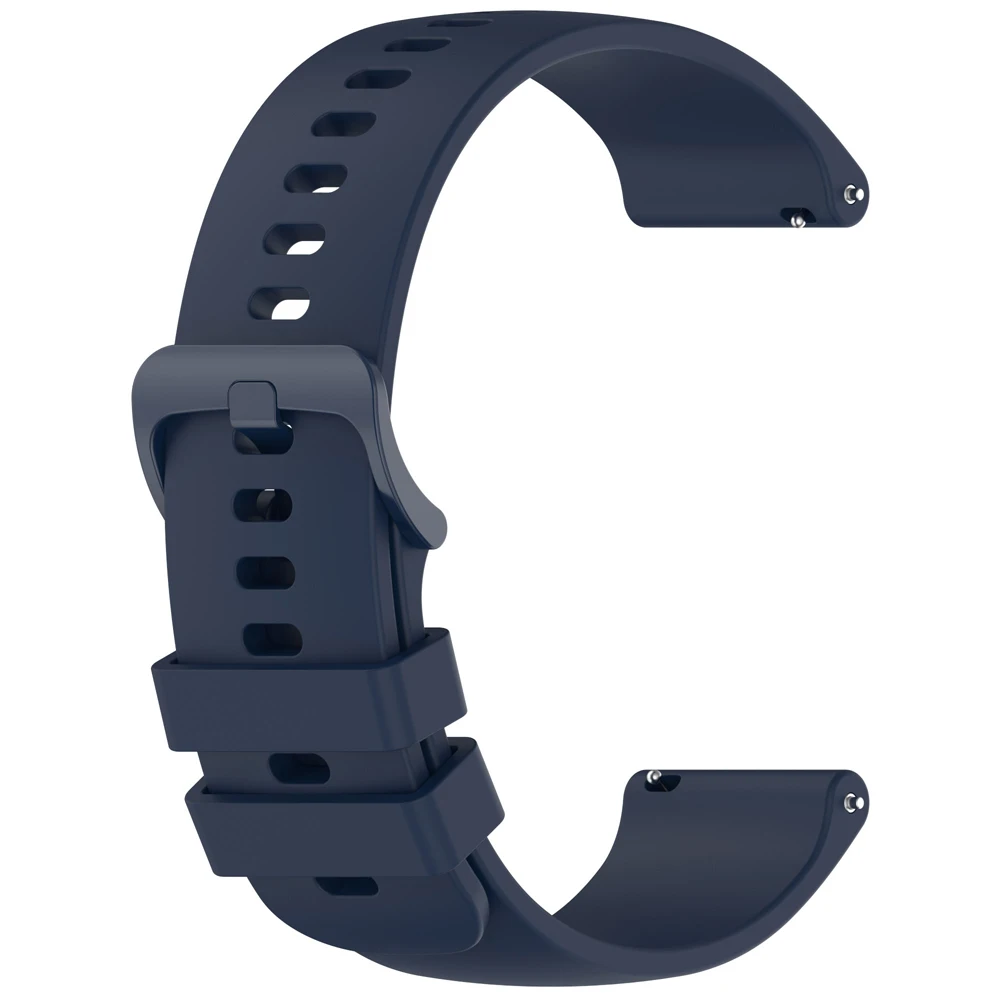 Premium Silicone Bracelet Strap for Sports Watches, 20-22mm