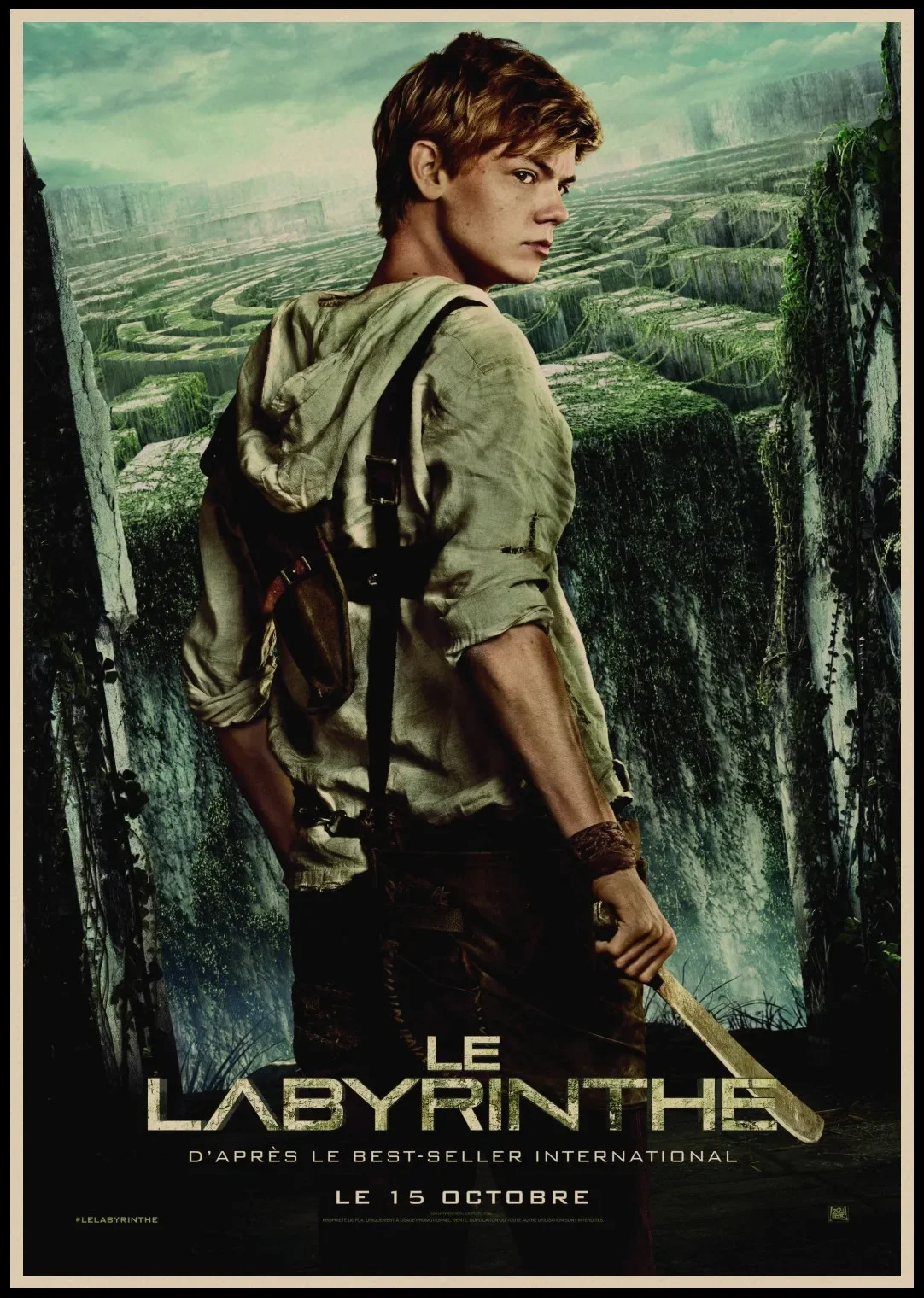 The Maze Runner TV Kraft Paper Poster Office Gift Room Dining Home Decor Wall Sticker Living Room Bar Decor Gift A3