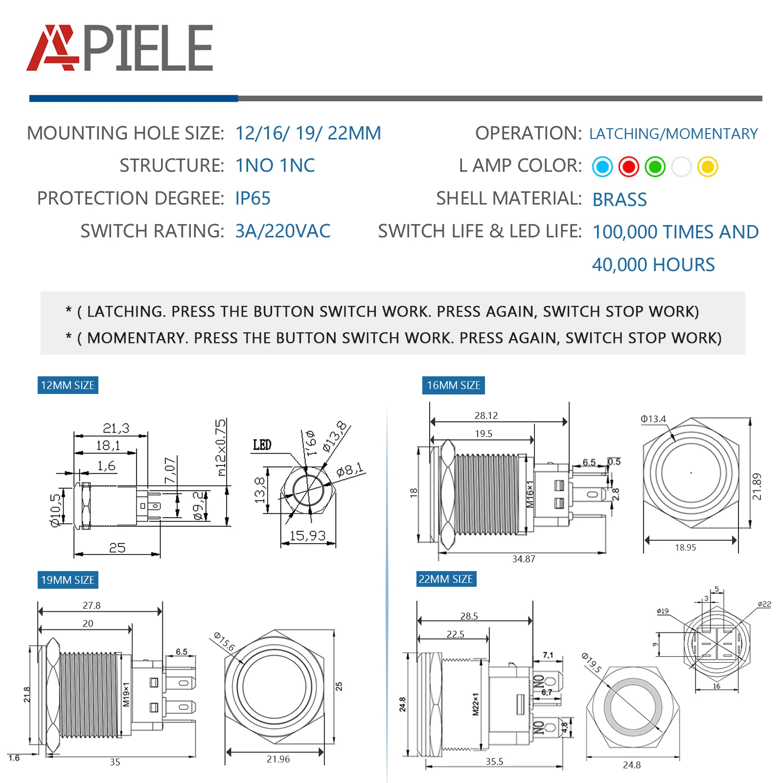 Apiele Switch Wiring Diagram