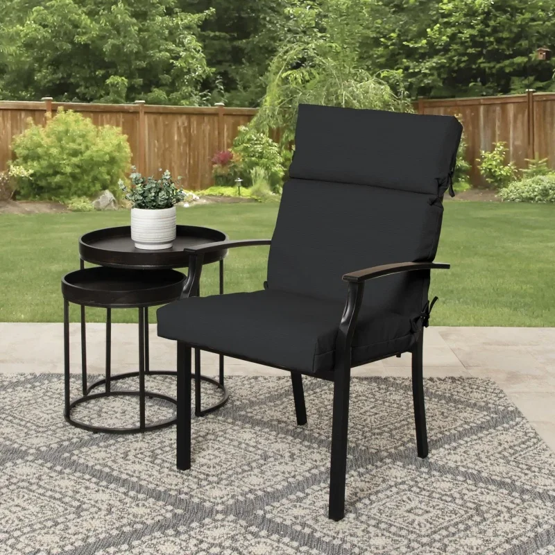 

Черная прямоугольная уличная Подушка для стула Better Home & Garden, 44 дюйма Д x 21 дюйм, 1 шт.