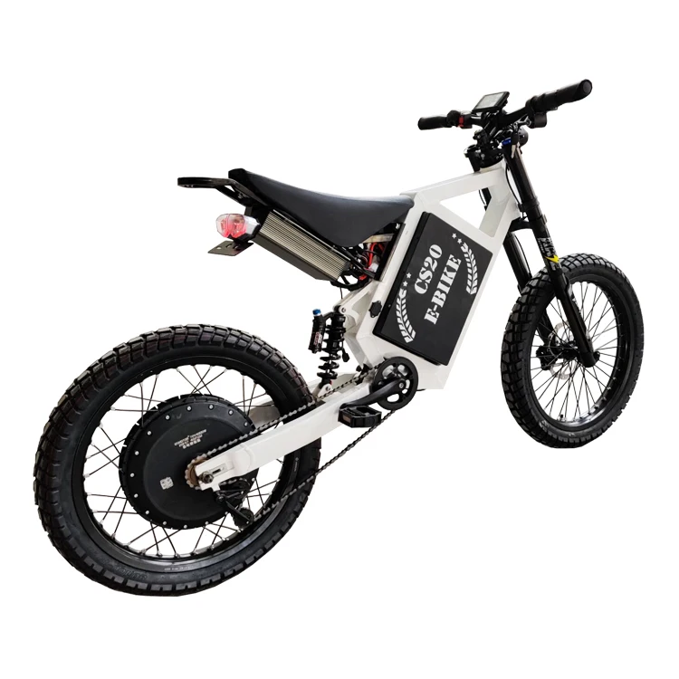 Factory Directly 8000w Big Wheel Electric Dirt Bike Enduro Ebike Mtb Full Suspen for Adult