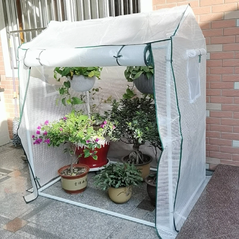 Walk In Household Garden Greenhouses Indoor Vegetable Outdoor Solar Garden Greenhouse Cold-proof and Rain-proof Buildings