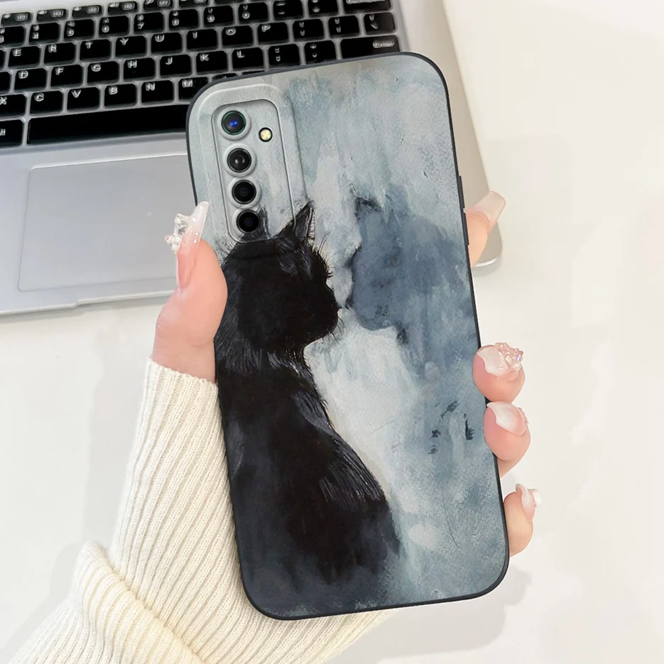 Luxury Floral Candy Painted Soft TPU Phone Case