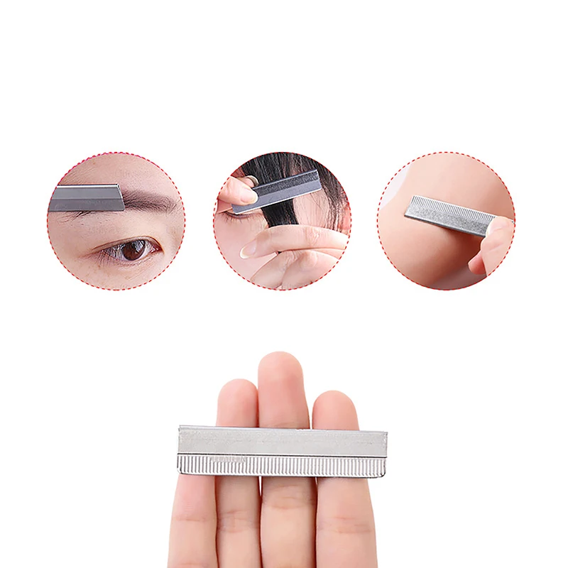 Description Picture 5 of itemProfessional Hair Cutting Razor Eyebrow Trimming Knife Stainless Steel Multi-function Sharp Feather Blade Makeup Tool