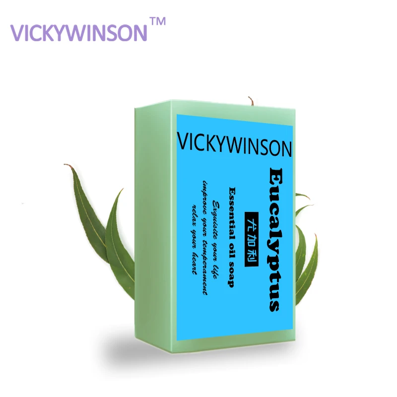 

Eucalyptus Essential Oil Soap 50g fresh fragrance, anti-inflammatory, antipruritic, regulating skin oil balance
