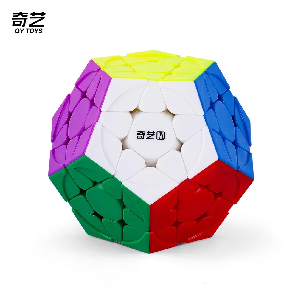 QiYi megaminx Qiyi M 3x3 Megaminx Магнитный килокуб магический скоростной куб без наклеек профессиональные игрушки-антистресс QiYi Магнитный