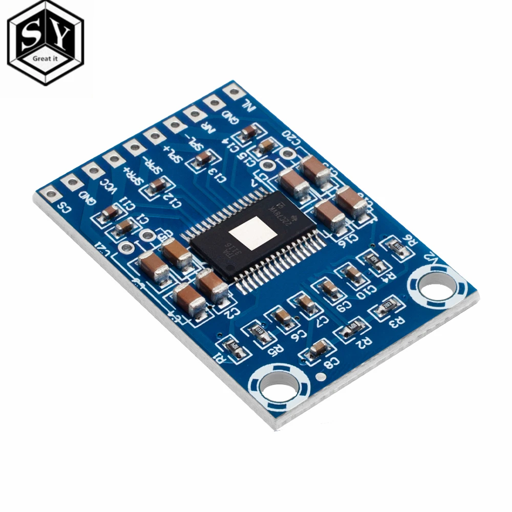 XH-M562 DC 12V-24V 2x50W Dual Channel Mini Digital Amplifier D Class 50W+50W TPA3116D2 Amplifier 50W Power Board amplifier circuit microphone amplifier audio amplifier chip audio amplifier board audio board