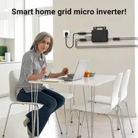 Système solaire de balcon Plug&Play 960W (4 panneaux solaires flexibles de 240W) et micro-onduleur 800W avec moniteur Wi-Fi, installation facile 5