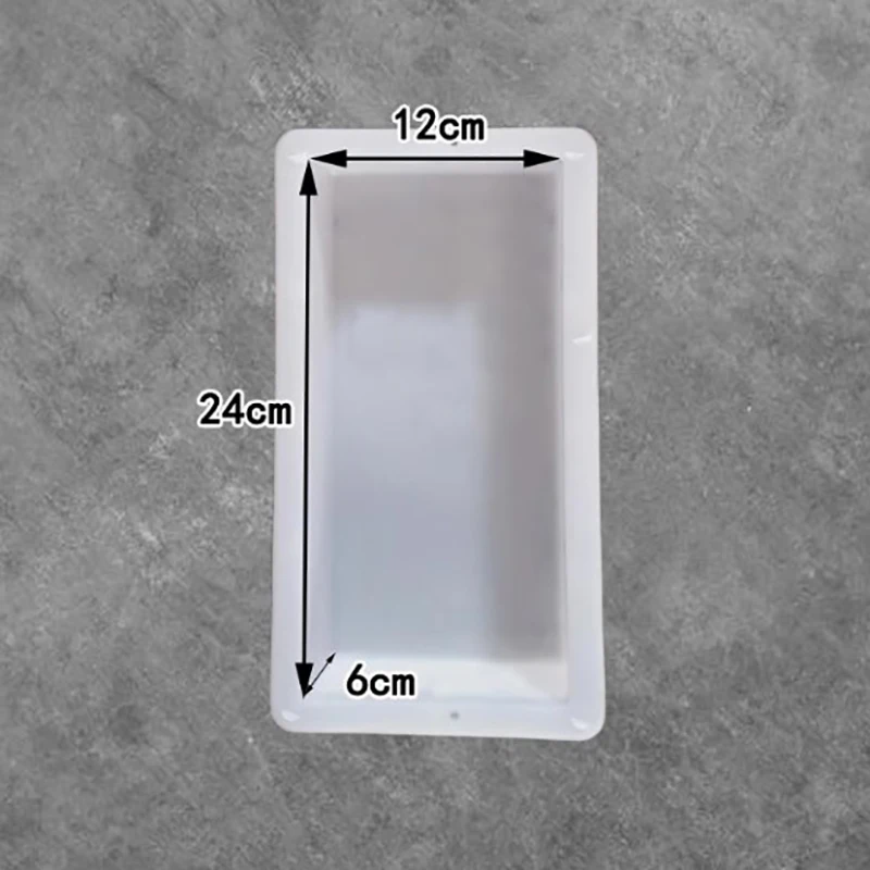 DIY Paving Brick Mould Rectangle Shaped Walk Maker Reusable Concrete Path Maker Mold Lawn Patio Yard Garden