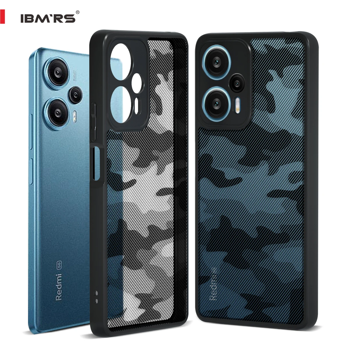 Camouflage Transparent Phone Protective Case